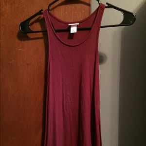 Maroon Tank Top